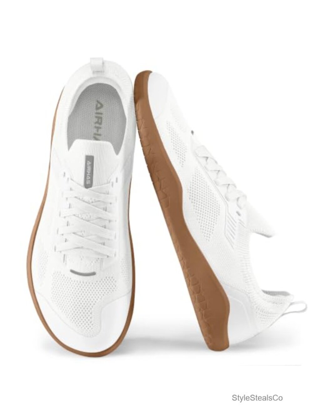 Womens Barefoot Gym Shoes Zero Drop Athletic Knit Running Sneakers